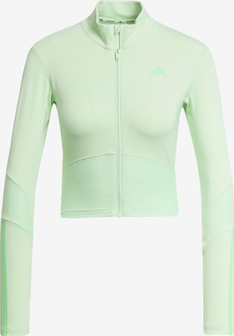 Vestes d’entraînement 'Hyperglam' ADIDAS PERFORMANCE en vert : devant
