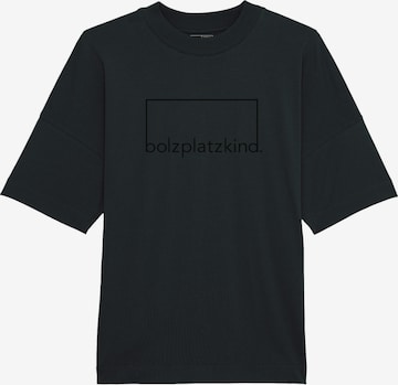 Bolzplatzkind Shirt in Schwarz: predná strana