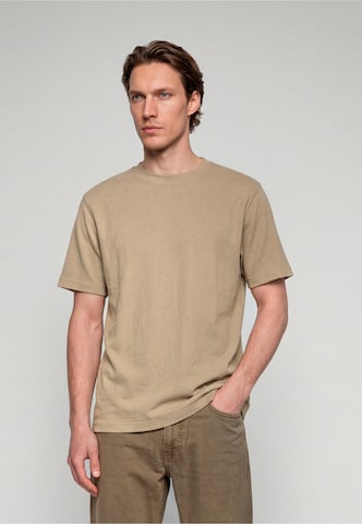 Dstrezzed T-Shirt 'Lasse' in Beige: Vorderseite