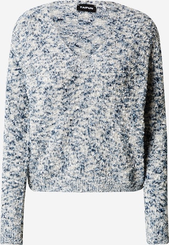 Pull-over TAIFUN en bleu : devant