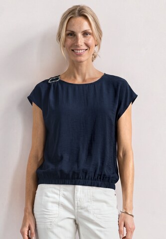 STREET ONE Bluse in Blau: Vorderseite