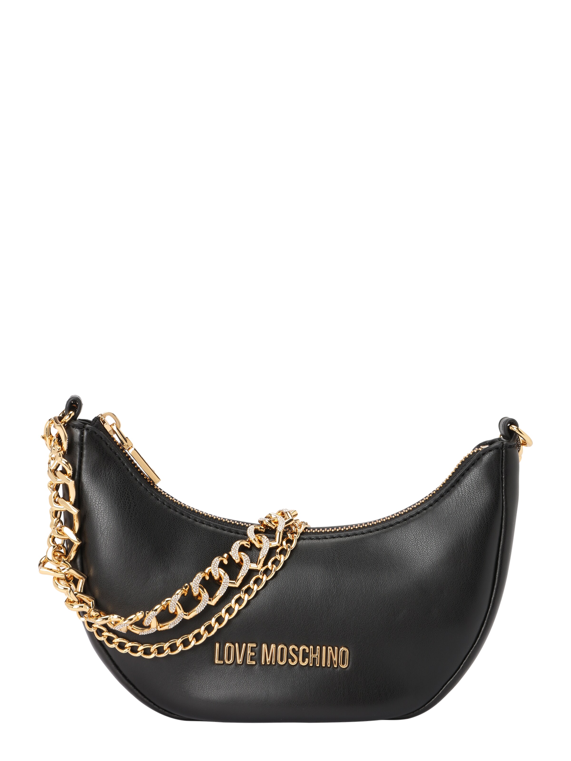 Love Moschino Наплечная сумка в Черный: спереди