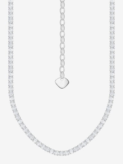 Thomas Sabo Necklace in Silver / Transparent, Item view