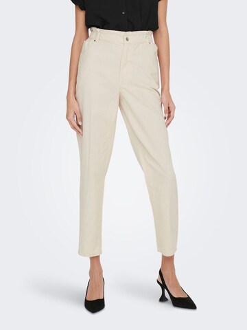 JDY Loose fit Pants 'Zizzy' in Beige: front