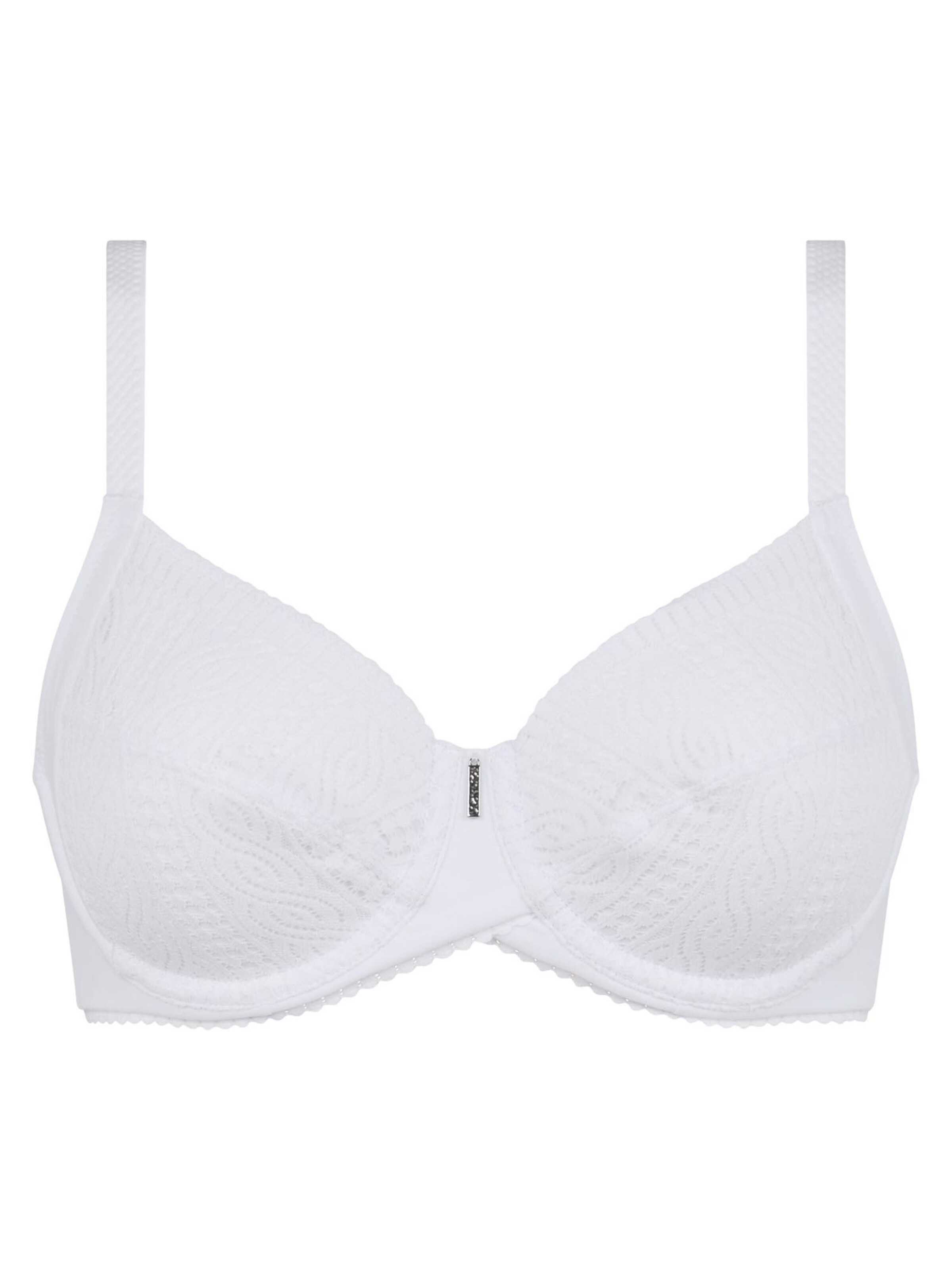 Chantelle T-shirt BH in Wit: voorkant