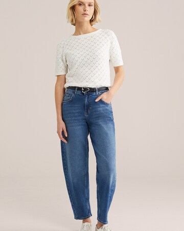 WE Fashion Пуловер в бяло