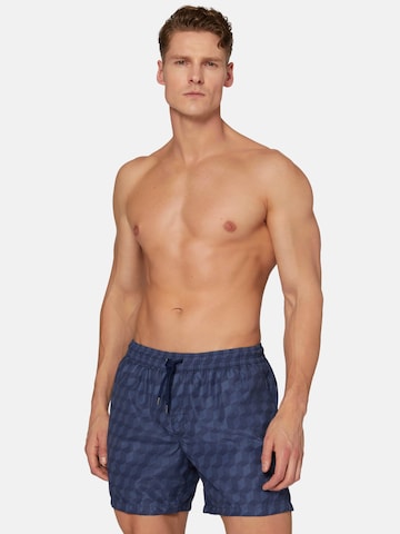 Boggi Milano Board Shorts in Blue: front