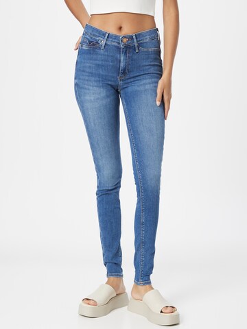 River Island Skinny Kavbojke 'MOLLY' | modra barva: sprednja stran