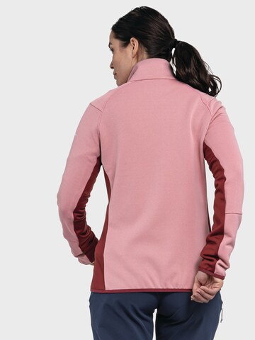 Schöffel Functionele fleece jas 'Lodron' in Roze