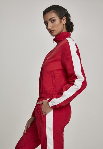 Urban Classics Between-season jacket in Red