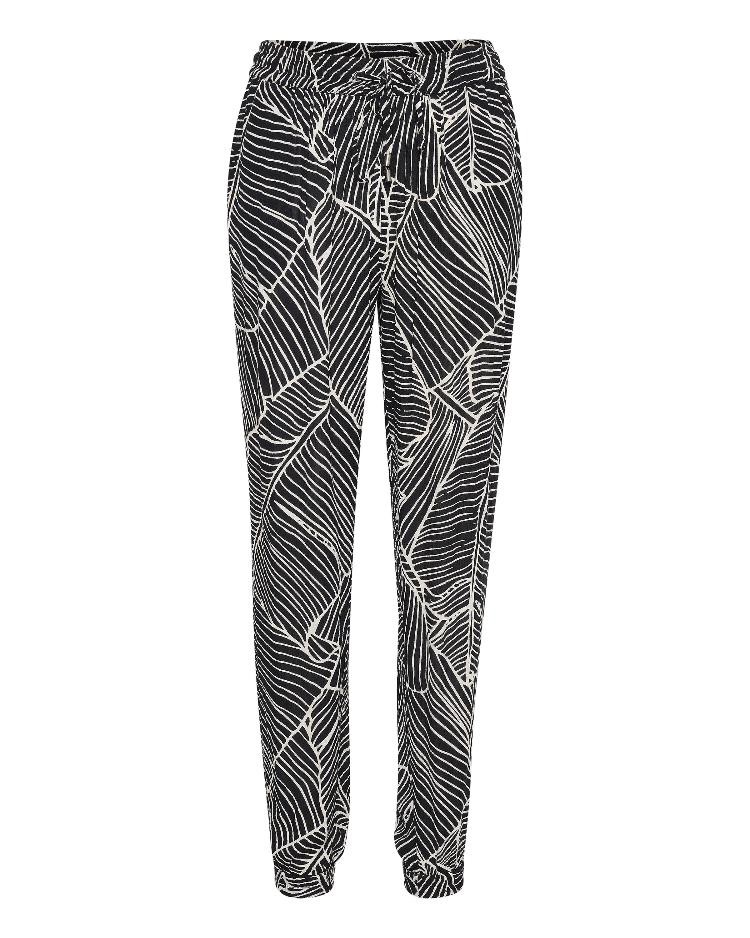 Kaffe Zúžený Kalhoty 'Marita' – černá: přední strana