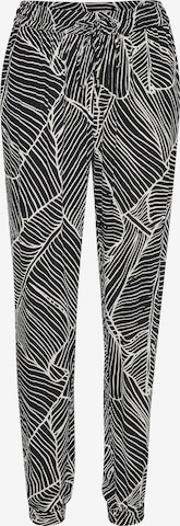 Kaffe - Tapered Calças 'Marita' em preto: frente