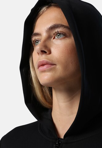 North Sails Zip-Up Hoodie in Black