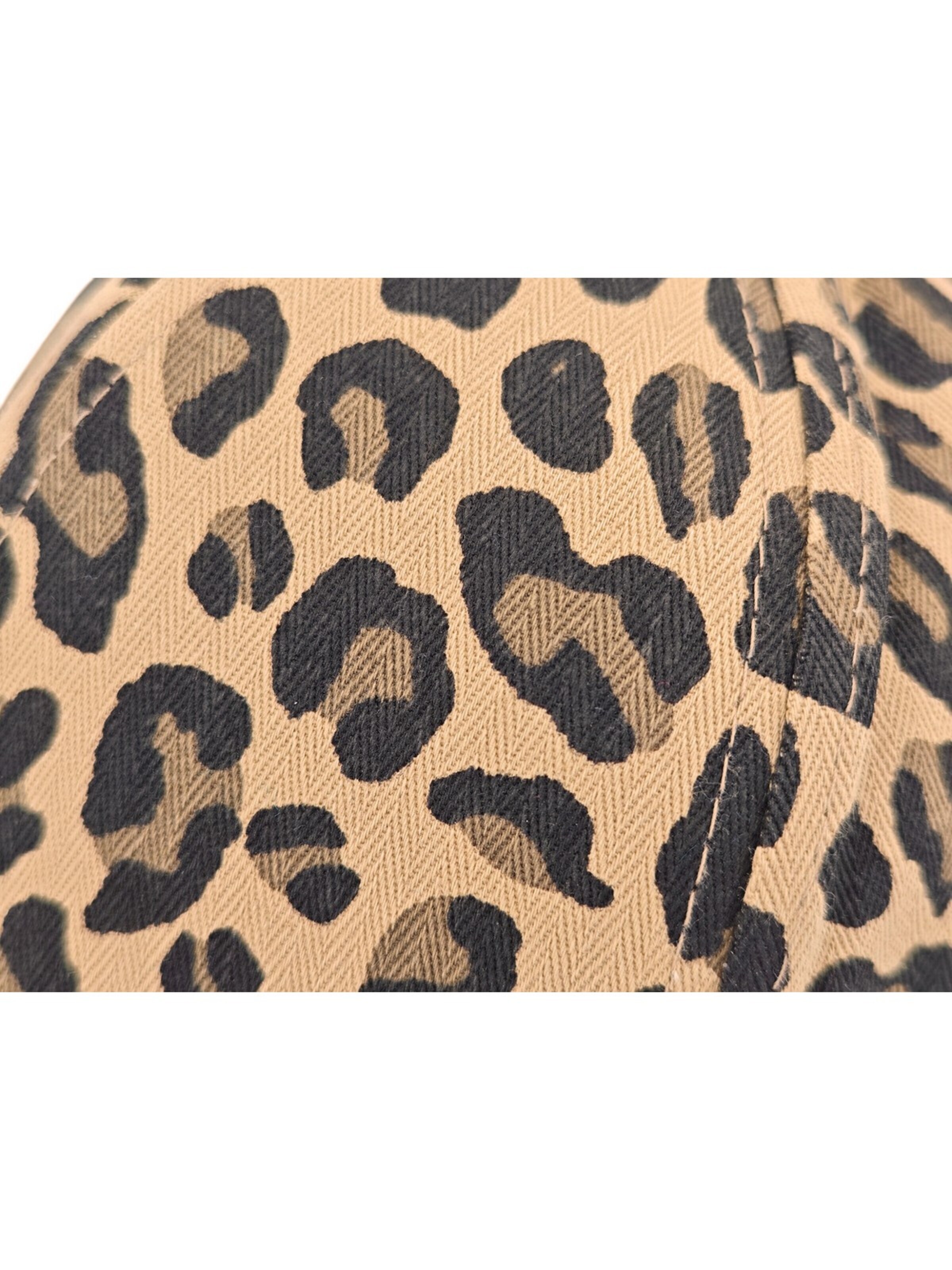 styleBREAKER Cap 'Baseball Cap mit Leo Muster'‌‌‌‌‌ in Braun