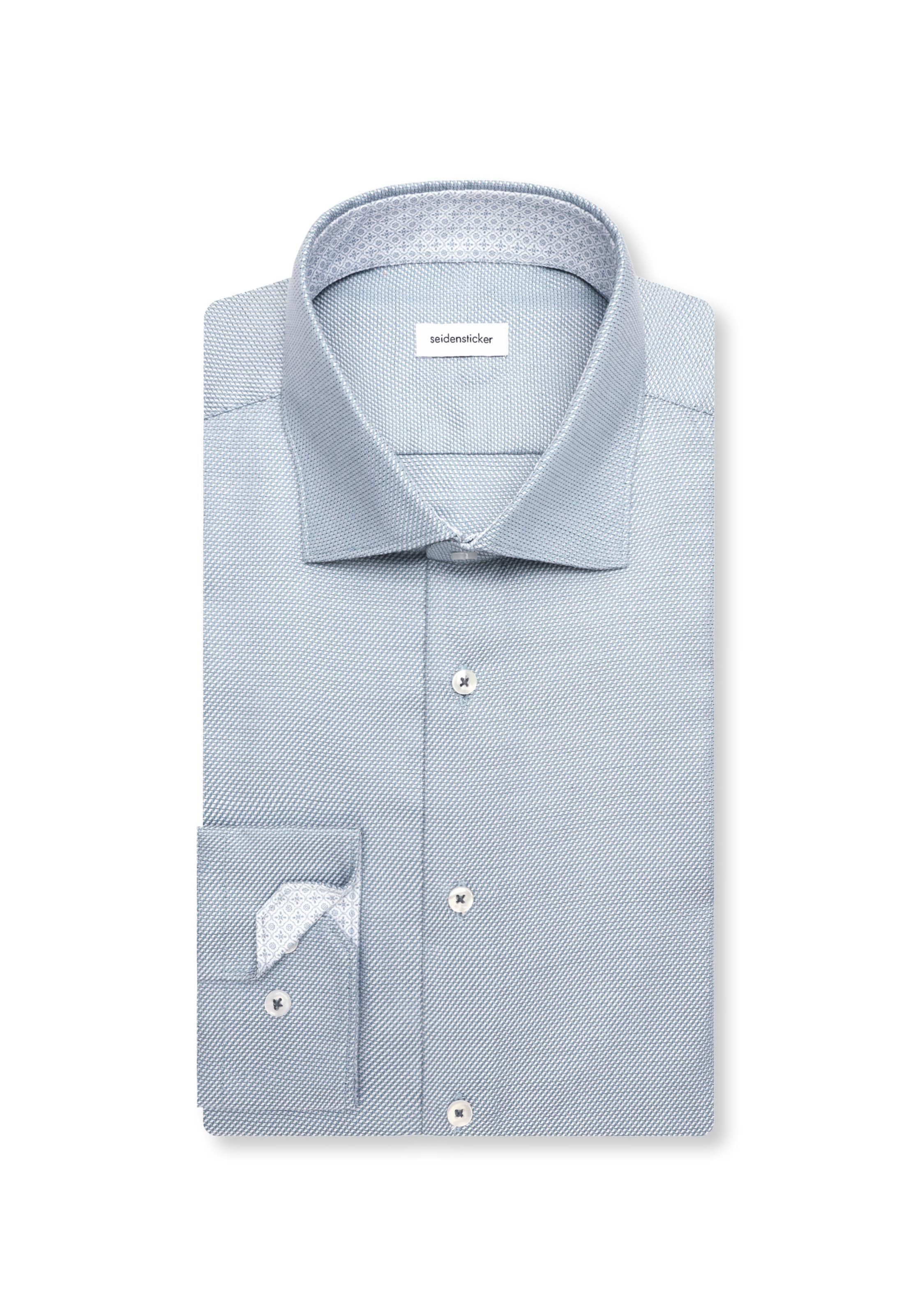 SEIDENSTICKER Regular fit Business shirt in Blue