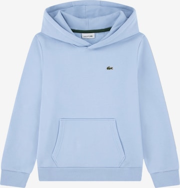 Sweat LACOSTE en bleu : devant