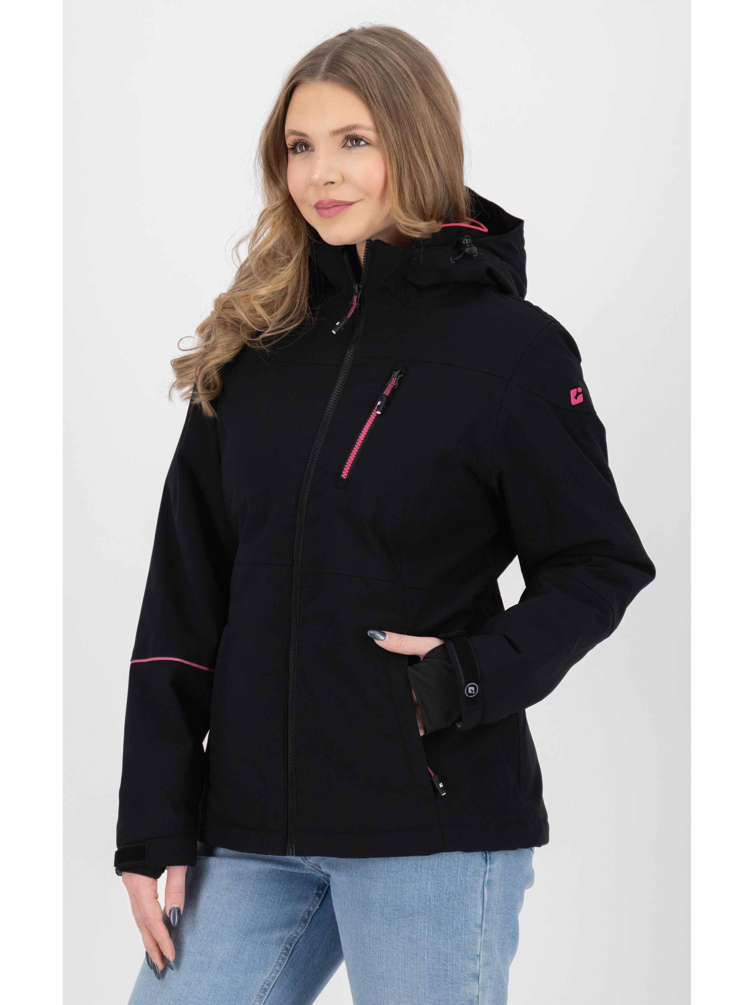 KILLTEC Winter Jacket 'KSW 438' in Black