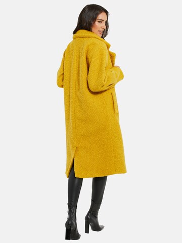 Threadbare Between-Seasons Coat 'Sunflower' in Yellow