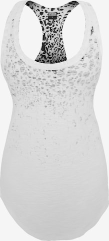 Urban Classics Top in White: front