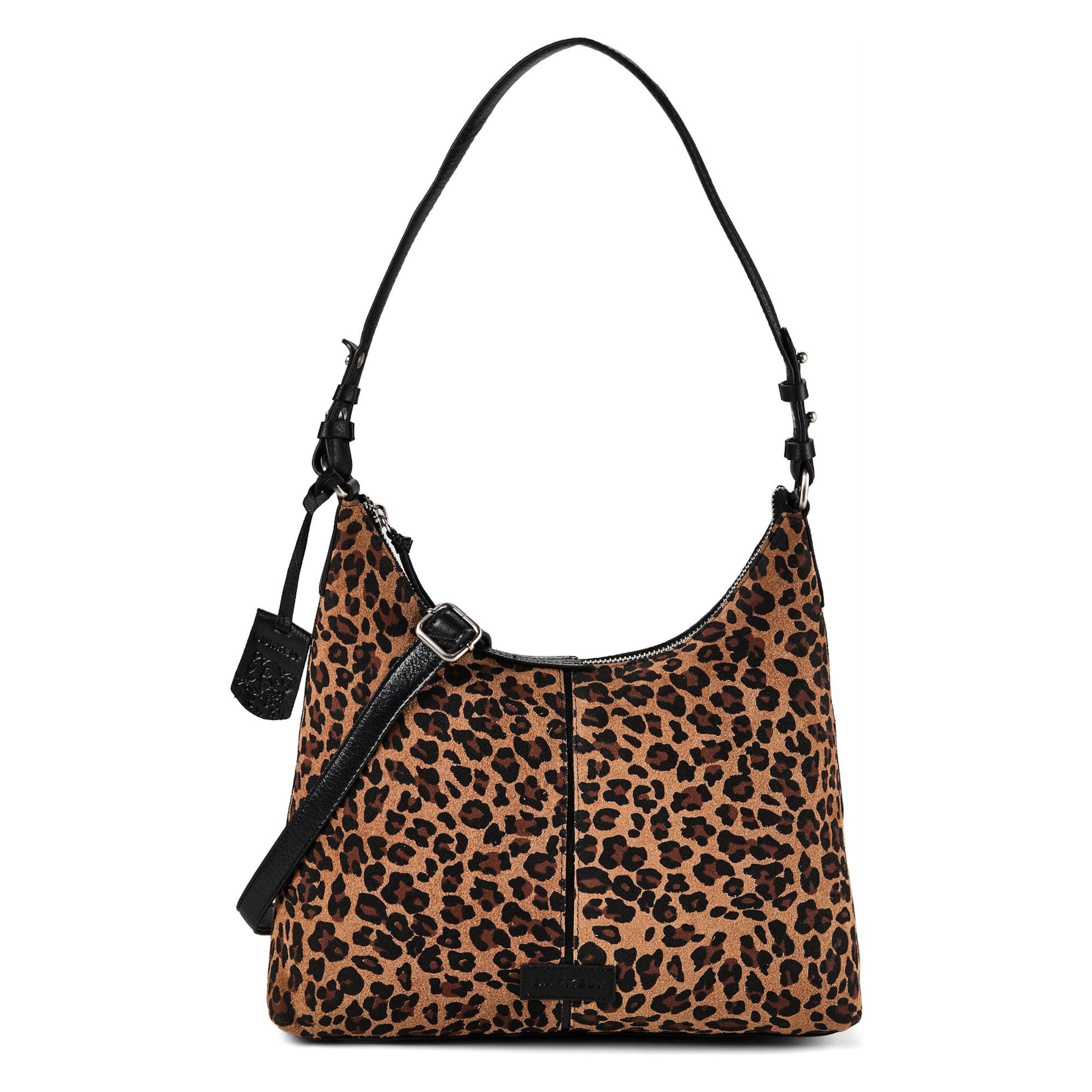 Borsa a spalla 'Animo' in One Size Burkely di colore marrone / nero, Visualizzazione prodotti