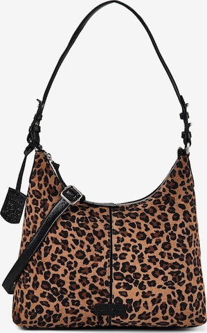 Borsa a spalla 'Animo' di Burkely in marrone: frontale