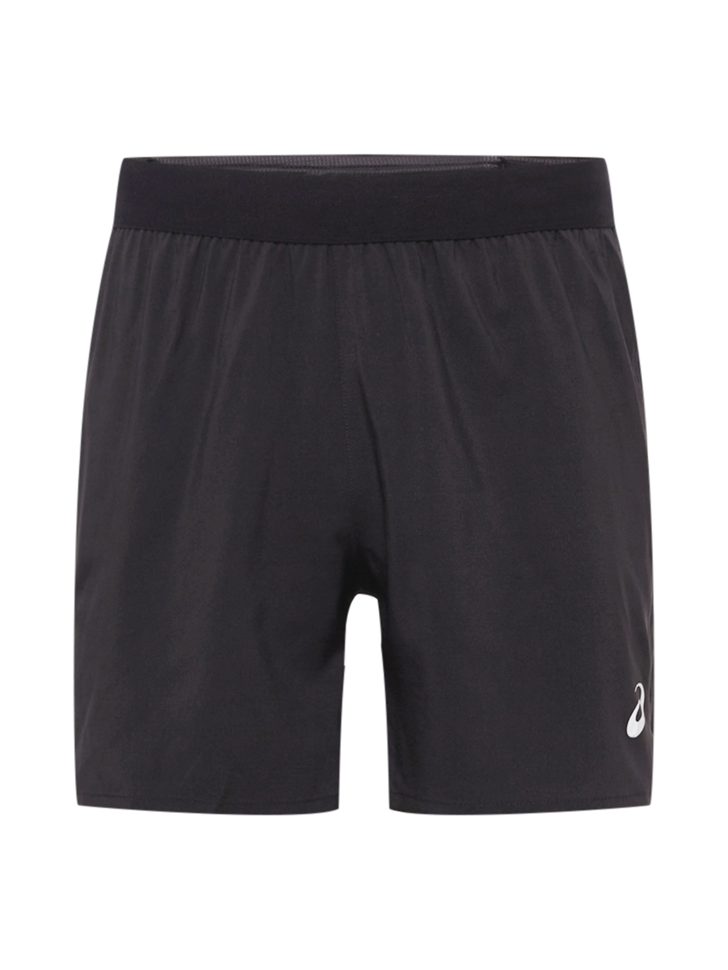 ASICS Regular Sportshorts 'Road' in Schwarz: Vorderseite