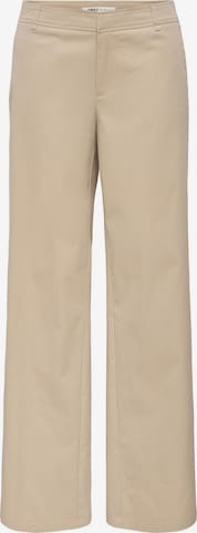 Wide Leg Pantalon chino 'ONLTanny' ONLY en beige : devant