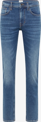 mėlyna MUSTANG Prigludęs Džinsai: priekis