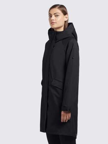 Manteau mi-saison 'MILEYA' khujo en noir