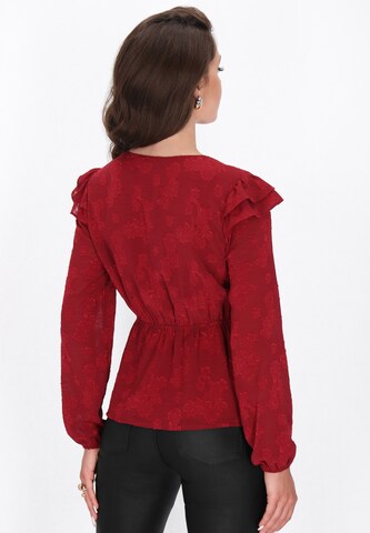 faina - Blusa en rojo
