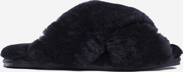 Gooce Kapcie 'Furry' w kolorze czarny