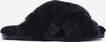 Gooce Slipper 'Furry' in Black