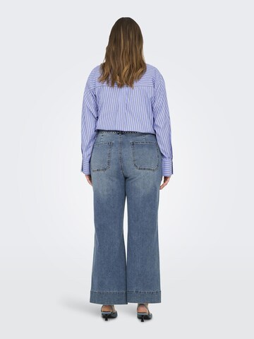 ONLY Carmakoma Boot cut Jeans 'CARJuicy' in Blue