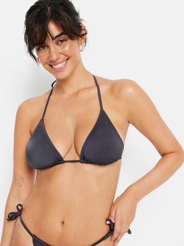 Triangolo Top per bikini 'Nele' di LSCN by LASCANA in grigio: frontale
