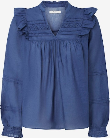 Chemisier 'LORELY' Pepe Jeans en bleu : devant