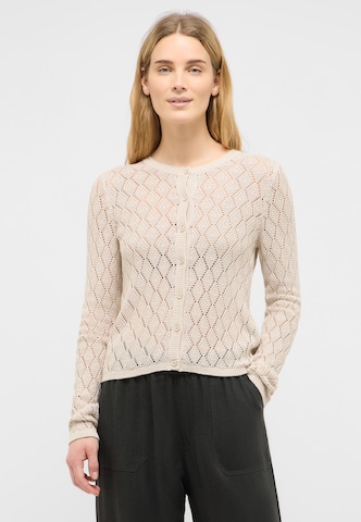 MUSTANG Strickjacke 'Dorothy' in Beige: Vorderseite