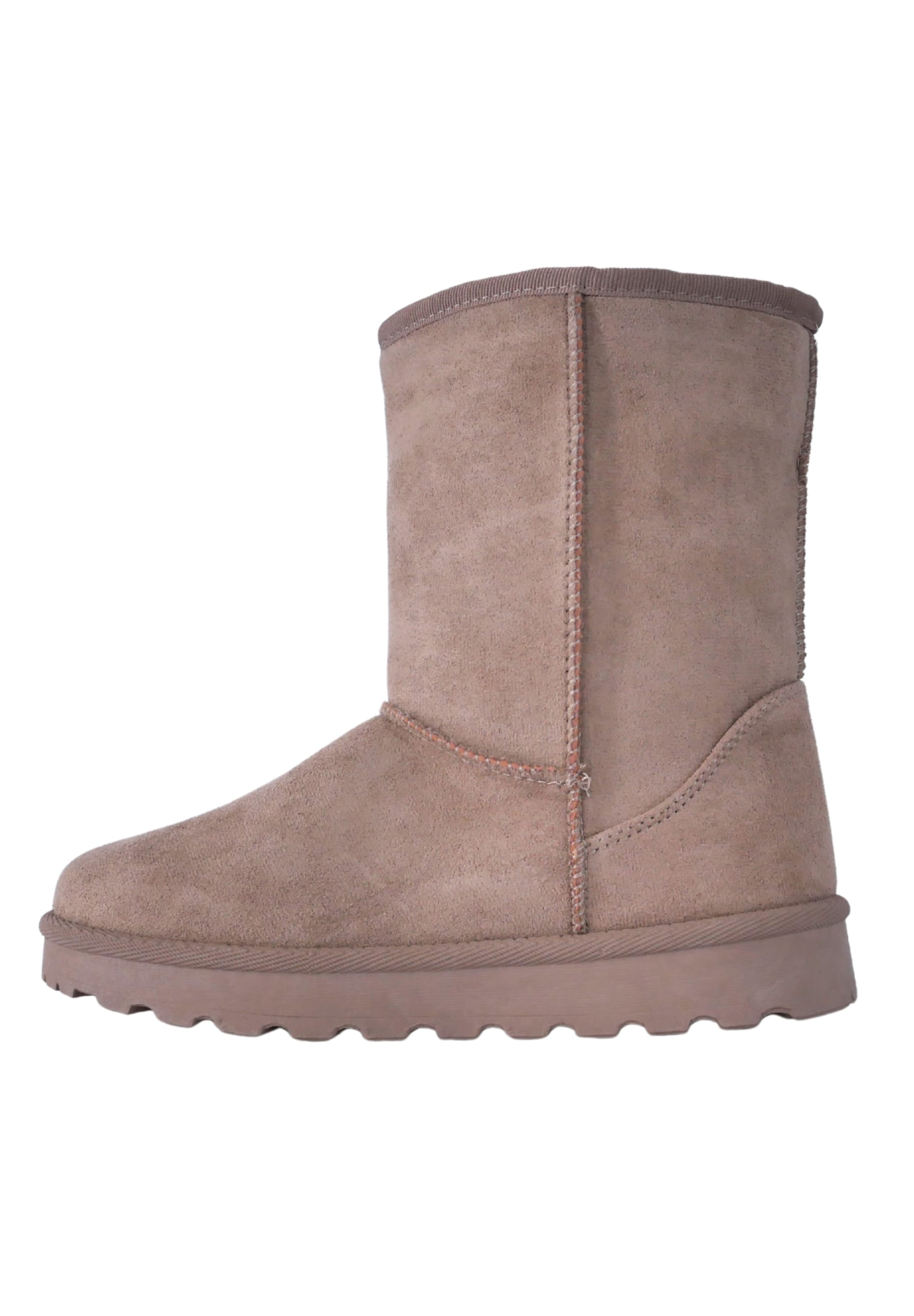 Elara Boots in Beige