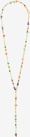 Pilgrim Kette 'TRACE' in Gold: Vorderseite