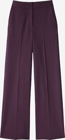 Regular Pantalon adl en violet : devant