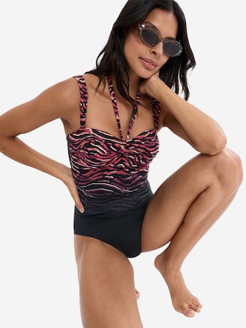 TRIUMPH Swimsuit ' Red Label Summer Wild ' in Brown