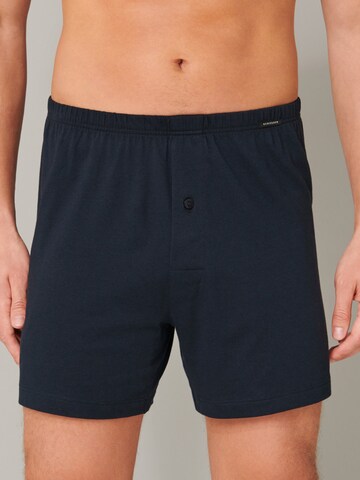 Boxers SCHIESSER en bleu : devant