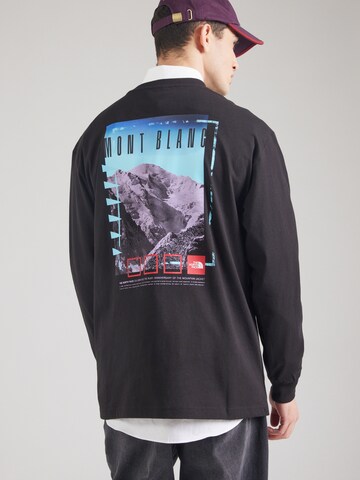 THE NORTH FACE Футболка 'AXYS' в Черный: спереди