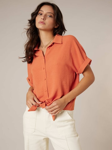 Chemisier 'DABBY' Deeluxe en orange