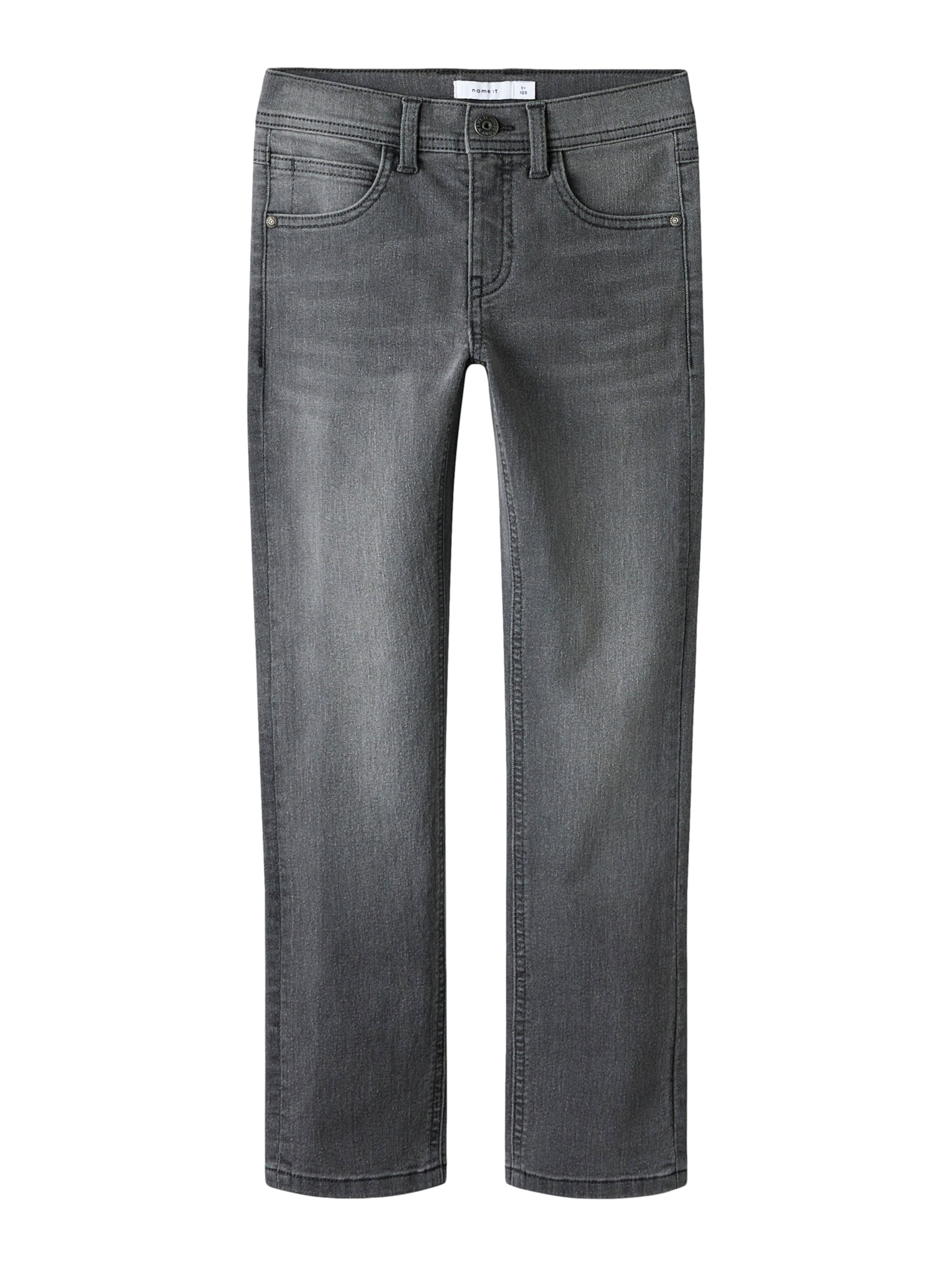 NAME IT Jeans 'NKMSILAS' in Grijs: voorkant