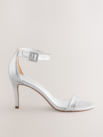 Next Strap sandal in Silver