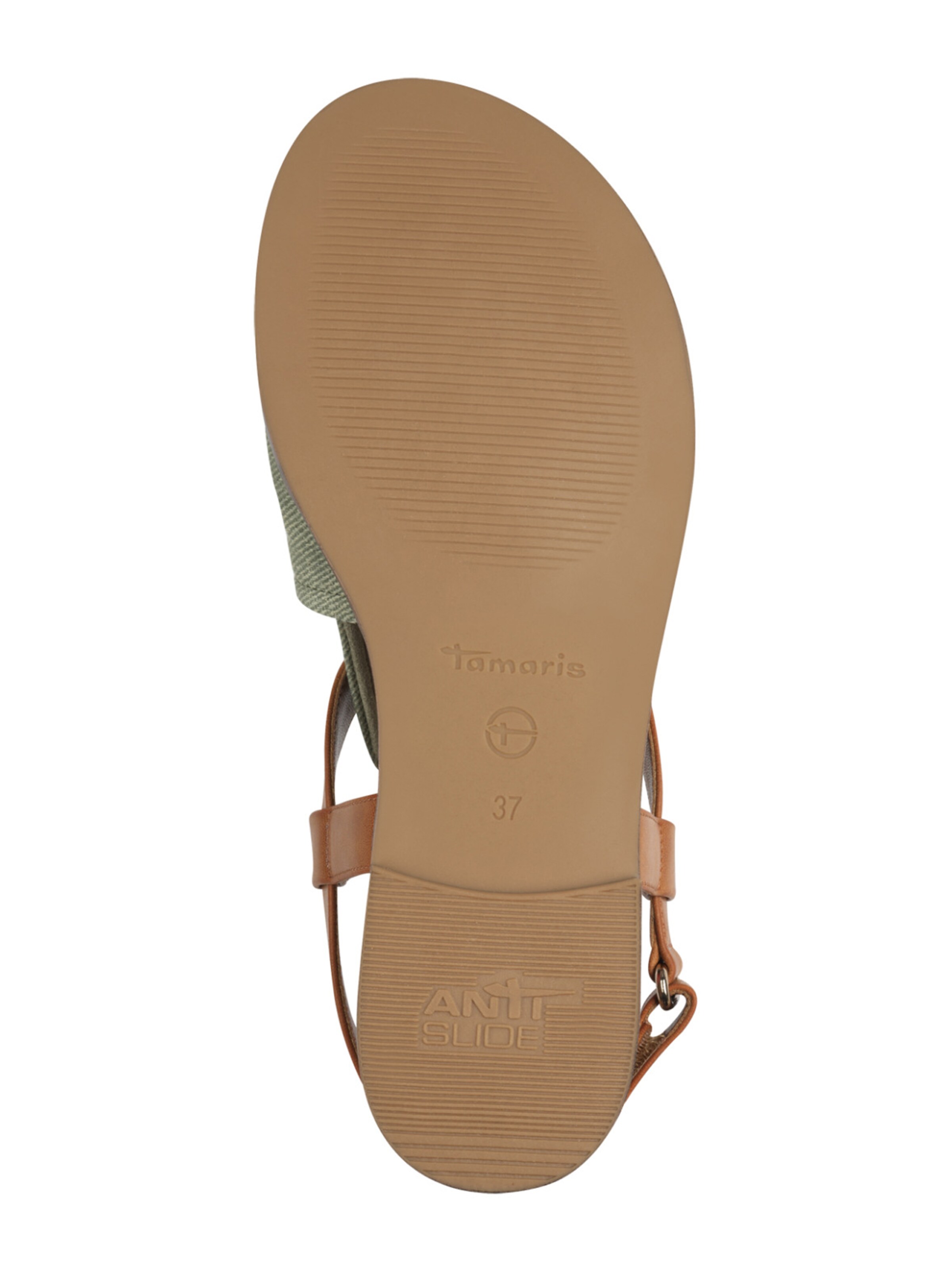 Sandales Tamaris en vert