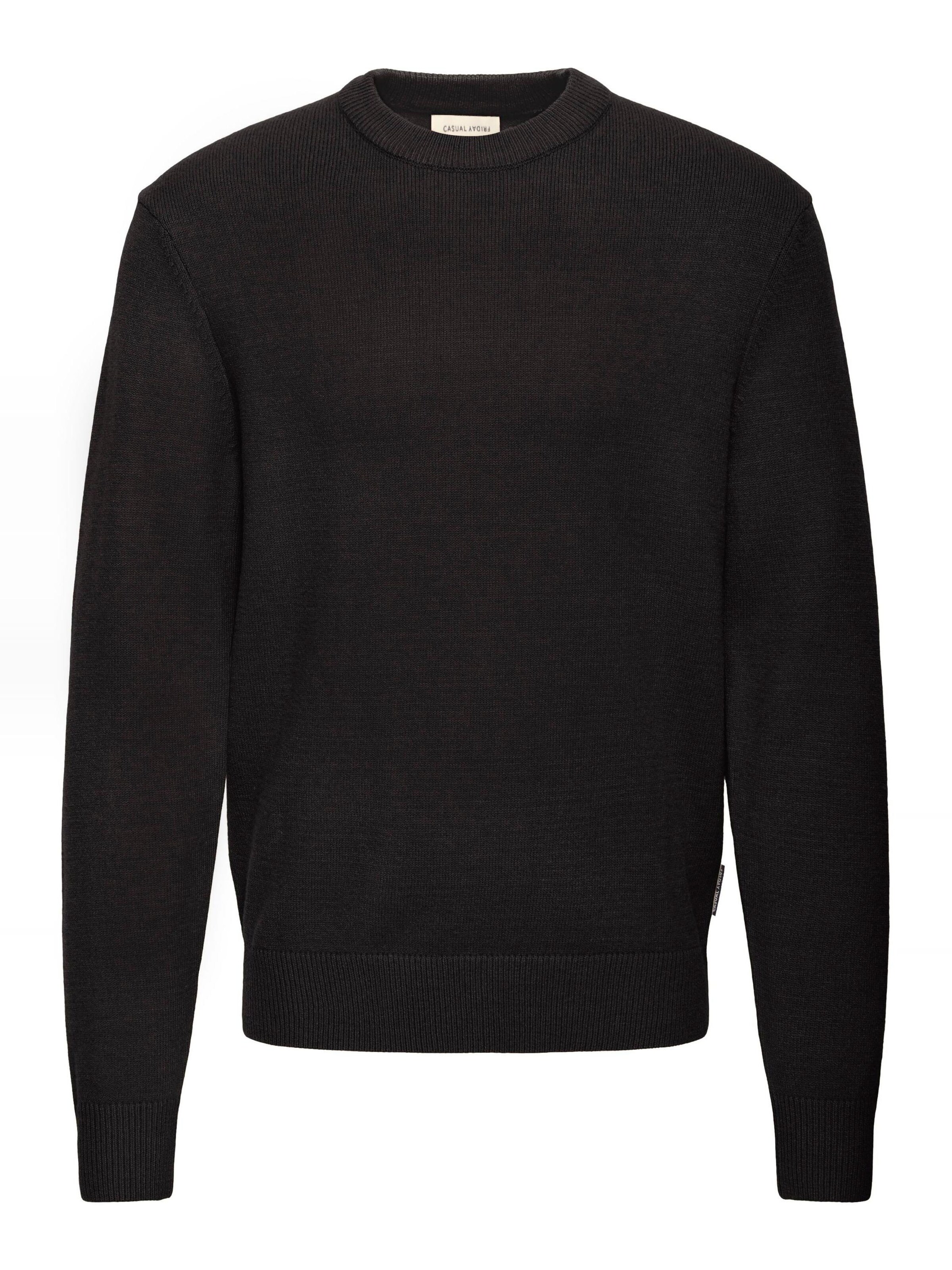 Casual Friday - Jersey ' CFANDRO ' en negro: frente