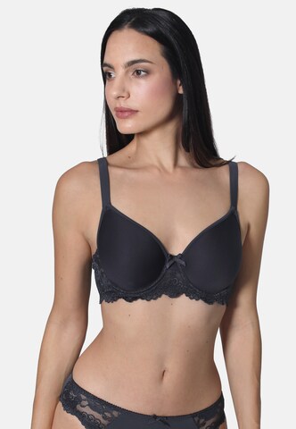 sassa T-shirt BH 'CLASSIC LACE' in Zwart