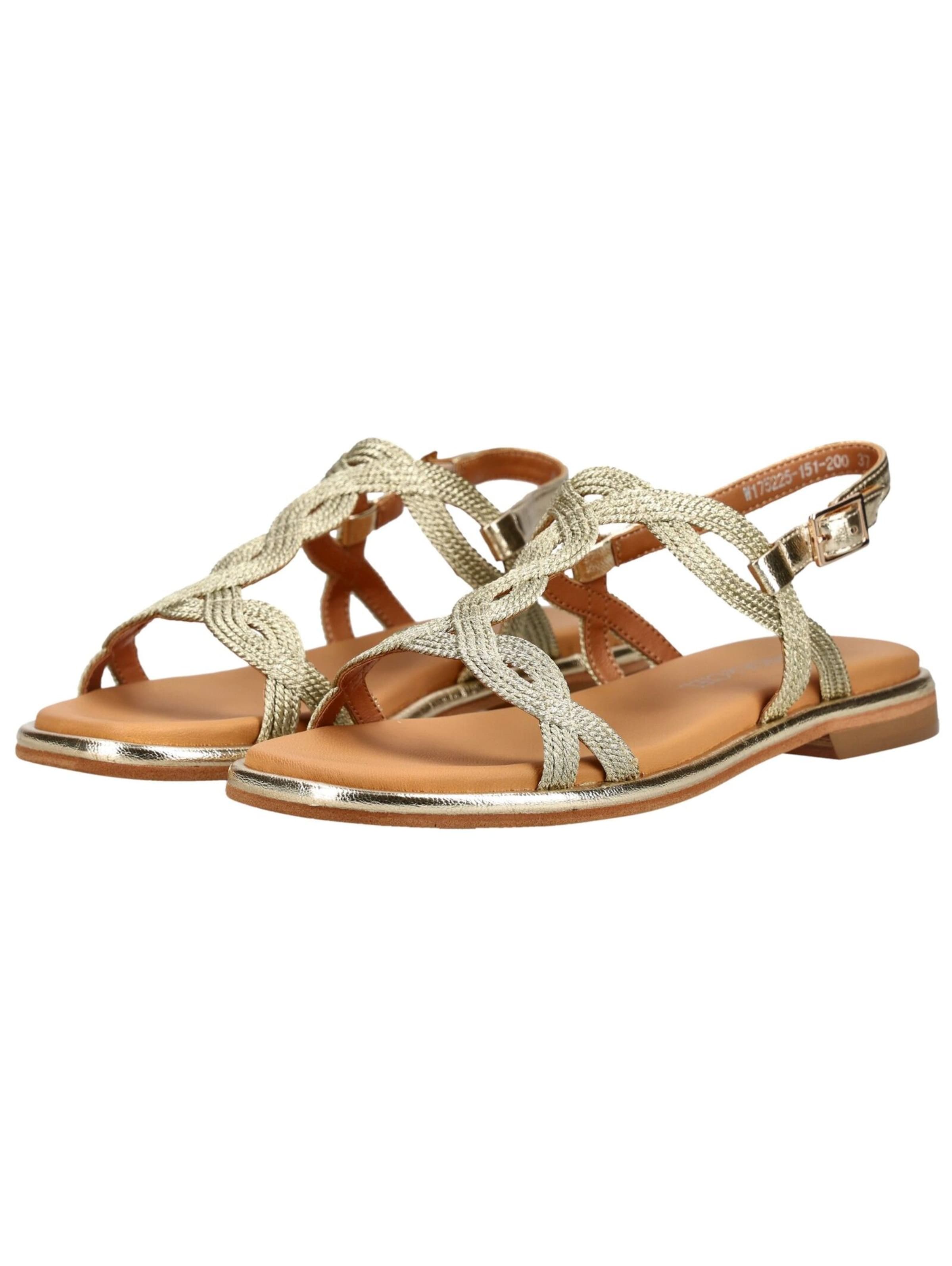 Regarde le Ciel Strap sandal in Gold