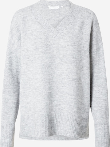 Pull-over TOM TAILOR DENIM en gris : devant